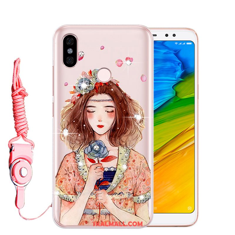 Xiaomi Redmi Note 5 Skal Skydd Strass Fallskydd Silikon All Inclusive Billigt