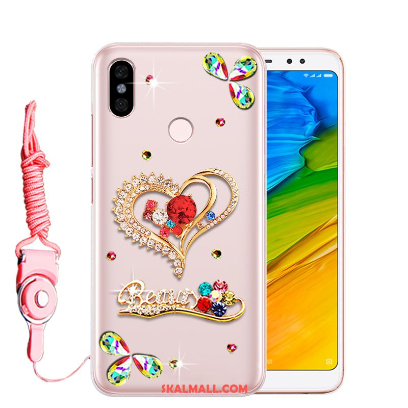 Xiaomi Redmi Note 5 Skal Skydd Strass Fallskydd Silikon All Inclusive Billigt