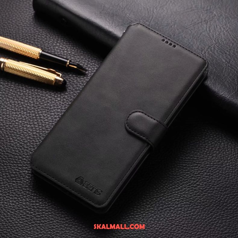 Xiaomi Redmi Note 8 Pro Skal Röd Mobil Telefon Läderfodral Clamshell Liten Till Salu