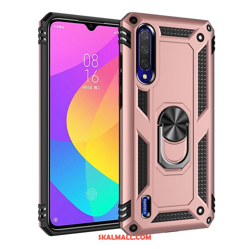 Xiaomi Redmi Note 8t Skal Ring Röd Liten Mobil Telefon Armor Billiga