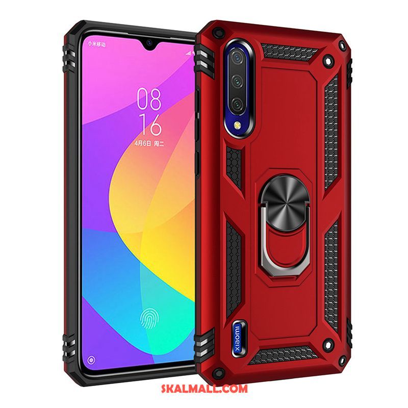 Xiaomi Redmi Note 8t Skal Ring Röd Liten Mobil Telefon Armor Billiga