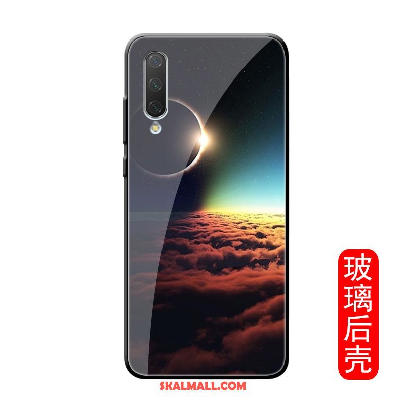 Xiaomi Redmi Note 8t Skal Trend Varumärke Månad Spegel Glas Blå Rea