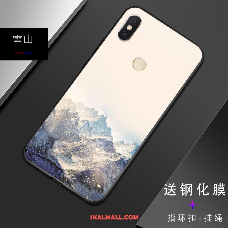 Xiaomi Redmi S2 Skal Röd Fallskydd Nubuck Mobil Telefon All Inclusive Fodral Rea