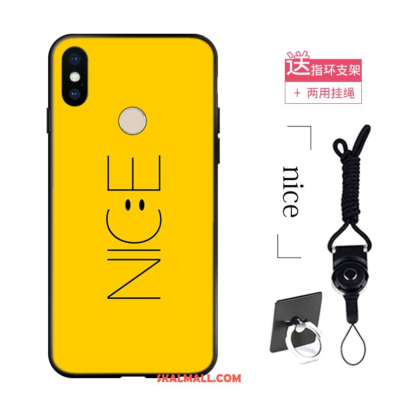 Xiaomi Redmi S2 Skal Silikon Gul Smiley Mjuk Mobil Telefon Butik