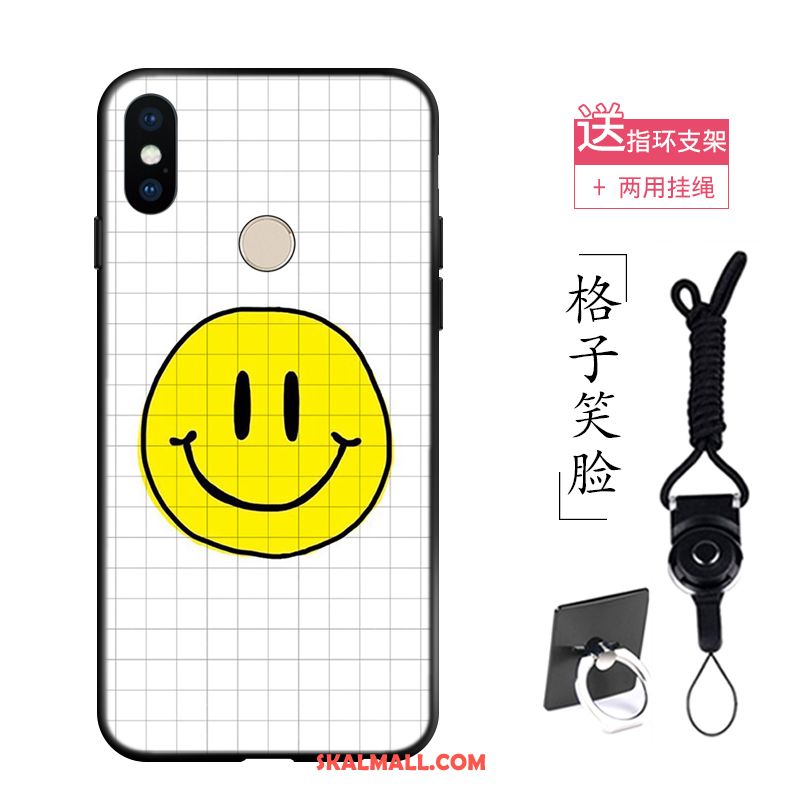 Xiaomi Redmi S2 Skal Silikon Gul Smiley Mjuk Mobil Telefon Butik