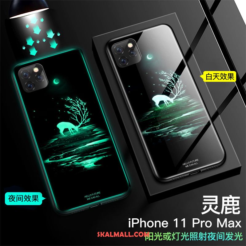 iPhone 11 Pro Max Skal Fallskydd All Inclusive Trend Spegel Svart Billigt