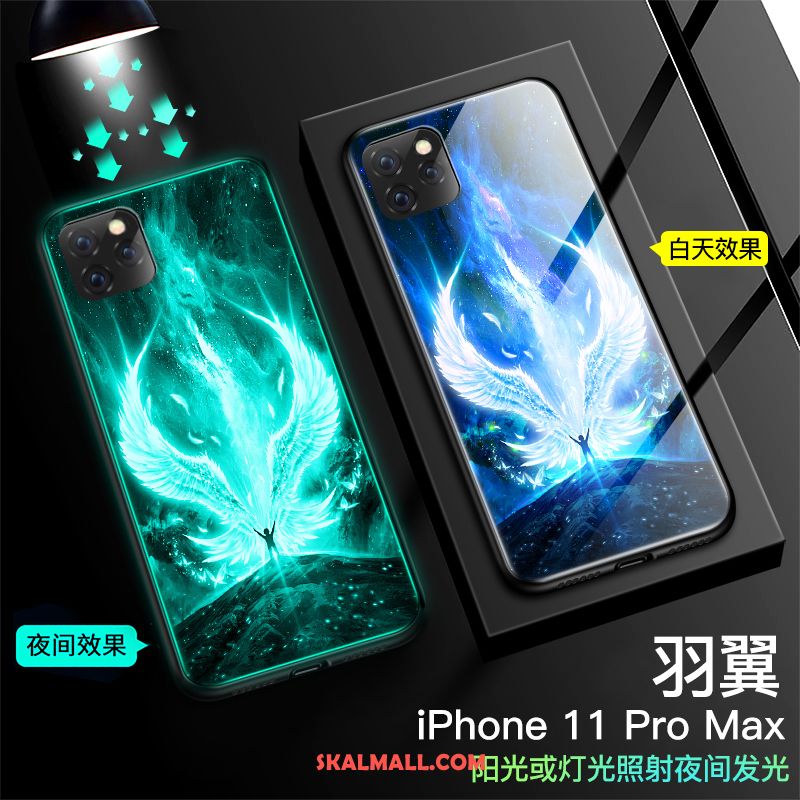 iPhone 11 Pro Max Skal Fallskydd All Inclusive Trend Spegel Svart Billigt