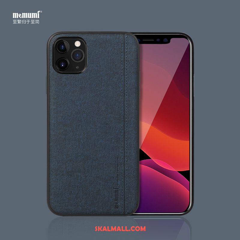 iPhone 11 Pro Max Skal Fallskydd Grå Enkel Silikon All Inclusive Fodral Billiga