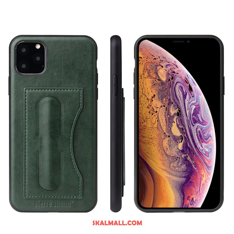 iPhone 11 Pro Skal Läderfodral All Inclusive Svart Kort Mobil Telefon Fodral Köpa