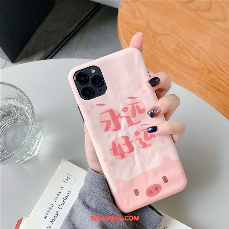 iPhone 11 Pro Skal Silikon Par Fallskydd Rosa Kreativa Fodral Billiga