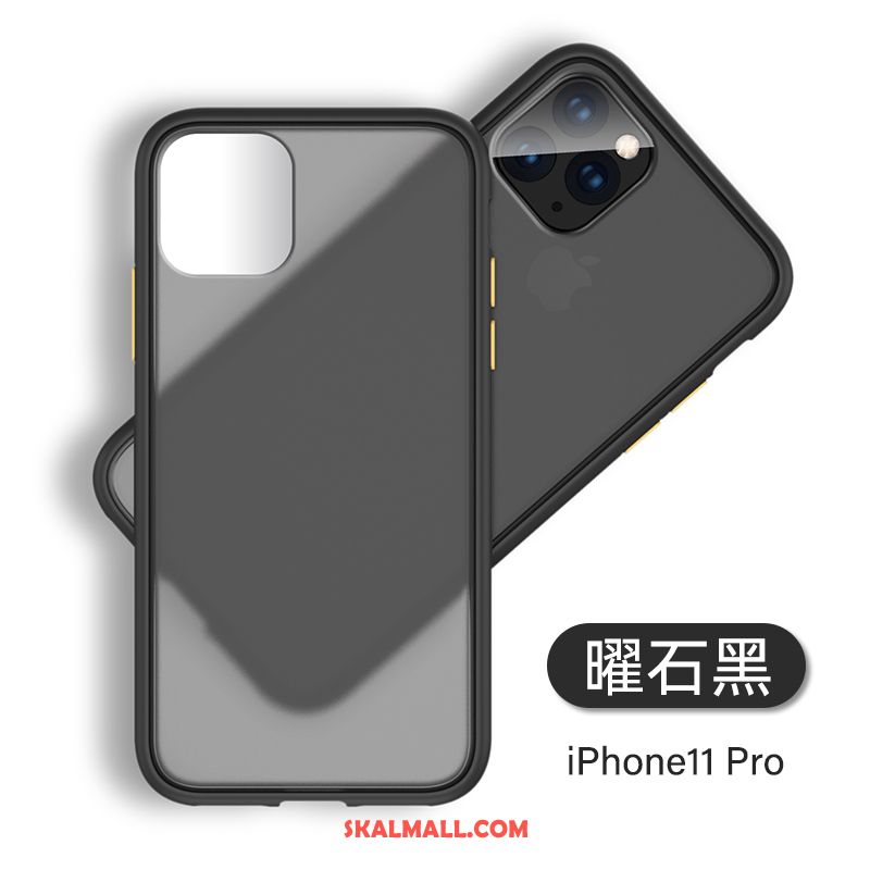 iPhone 11 Pro Skal Slim Nubuck Mobil Telefon Silikon Fallskydd Fodral Rea