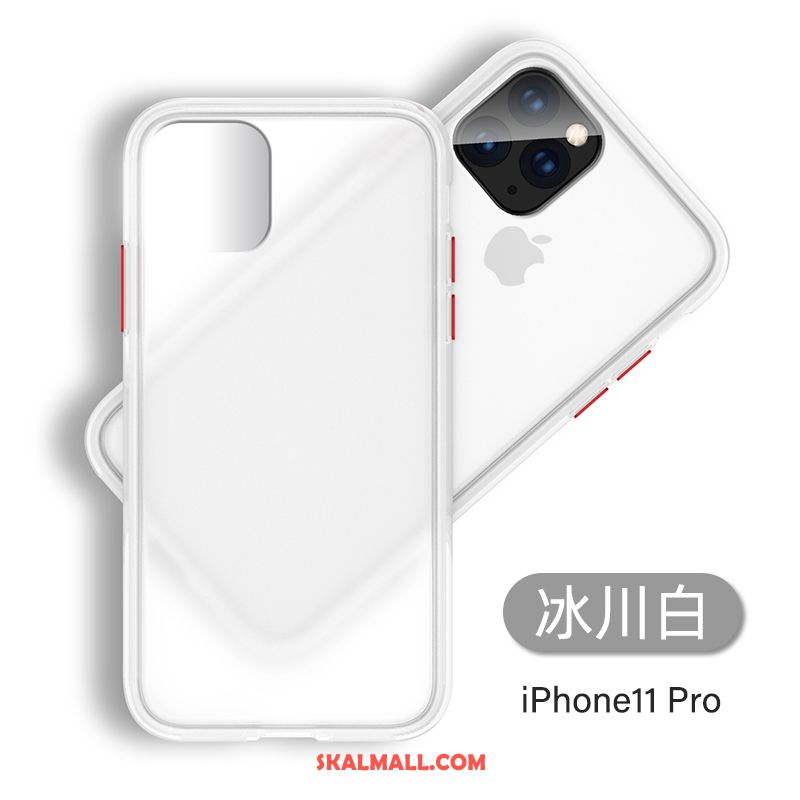 iPhone 11 Pro Skal Slim Nubuck Mobil Telefon Silikon Fallskydd Fodral Rea