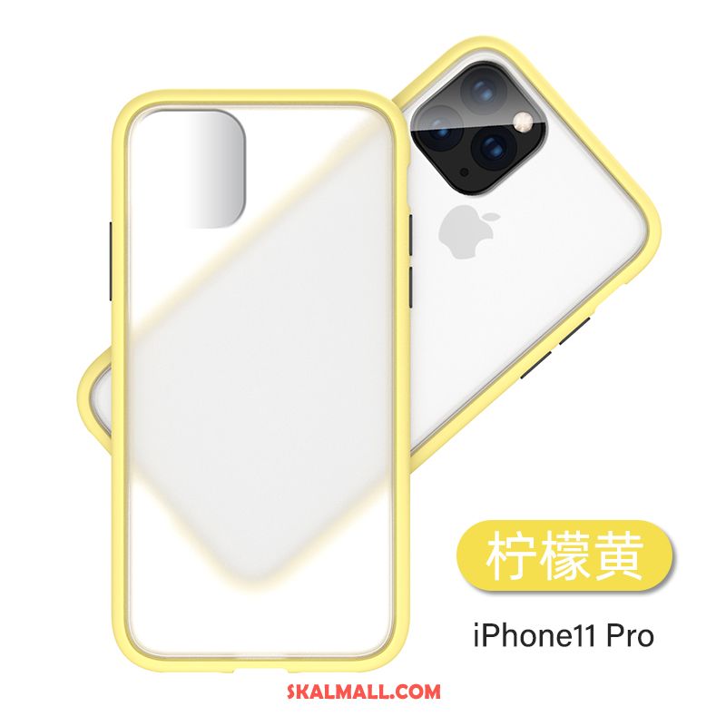 iPhone 11 Pro Skal Slim Nubuck Mobil Telefon Silikon Fallskydd Fodral Rea