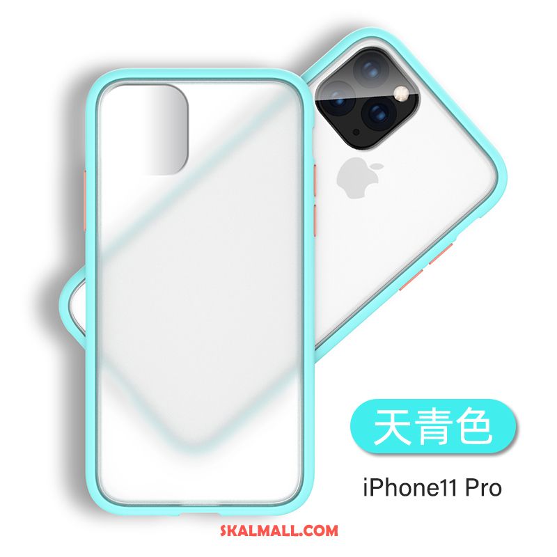 iPhone 11 Pro Skal Slim Nubuck Mobil Telefon Silikon Fallskydd Fodral Rea