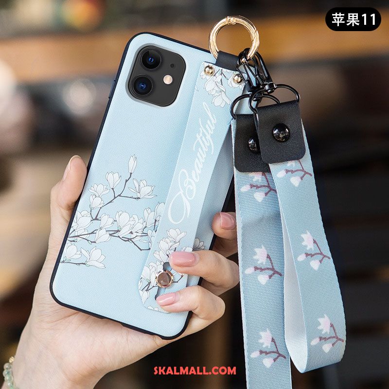 iPhone 11 Skal Konst Kreativa Nubuck Fallskydd Mjuk Rea