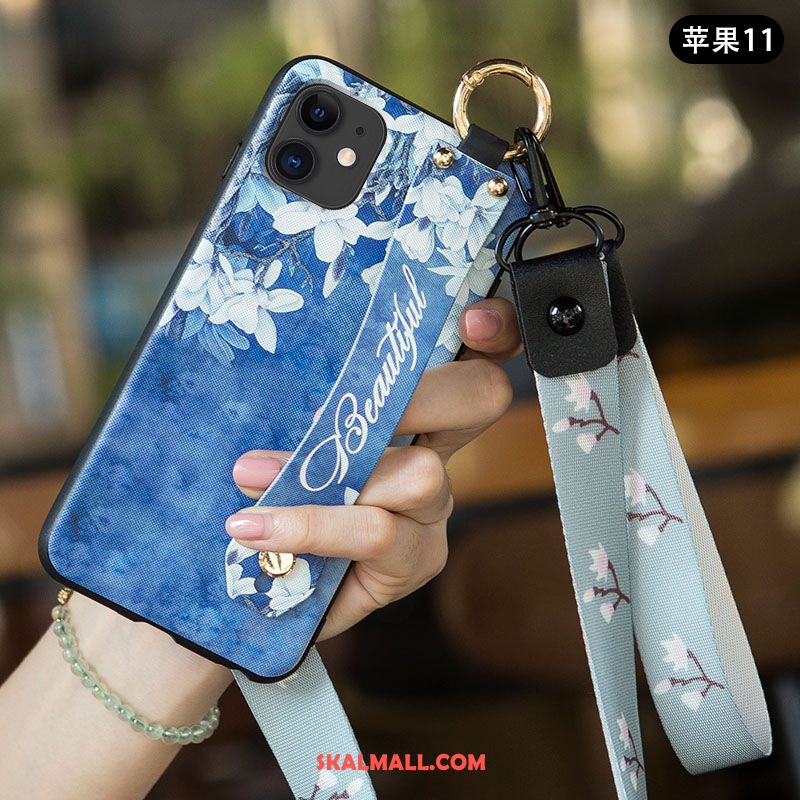 iPhone 11 Skal Konst Kreativa Nubuck Fallskydd Mjuk Rea