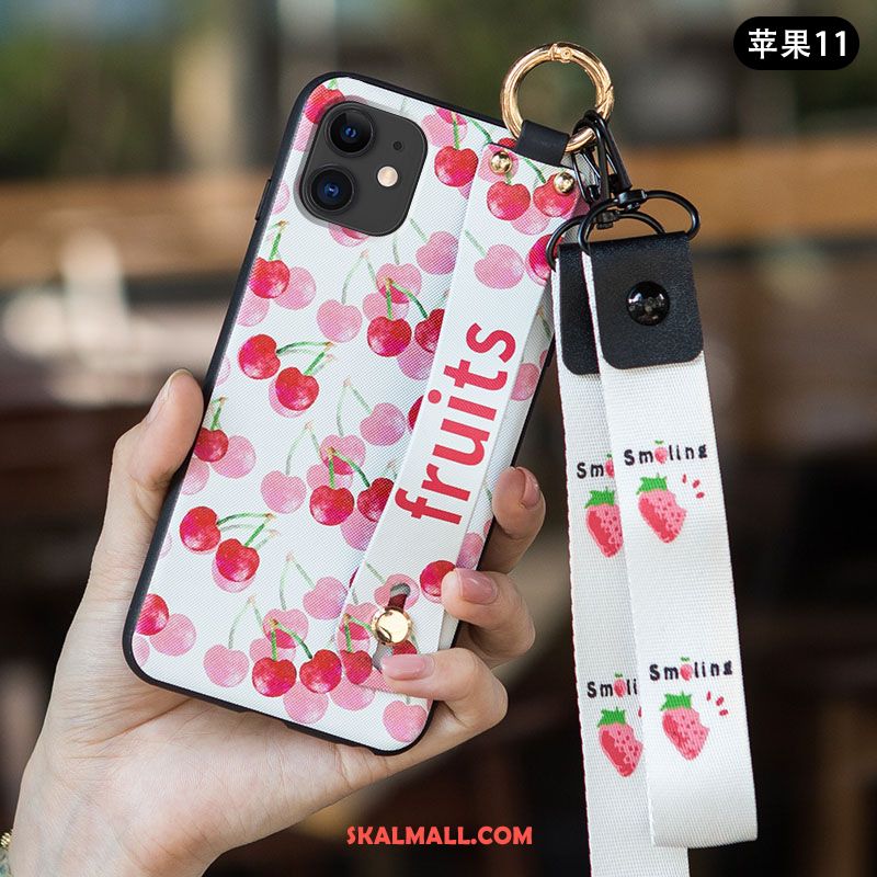 iPhone 11 Skal Konst Kreativa Nubuck Fallskydd Mjuk Rea