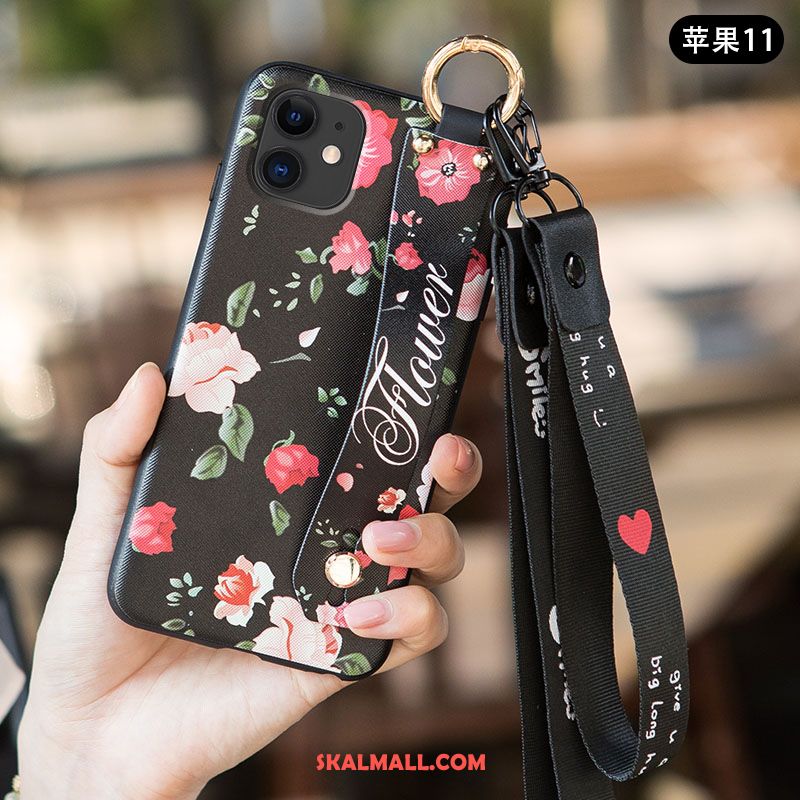 iPhone 11 Skal Konst Kreativa Nubuck Fallskydd Mjuk Rea