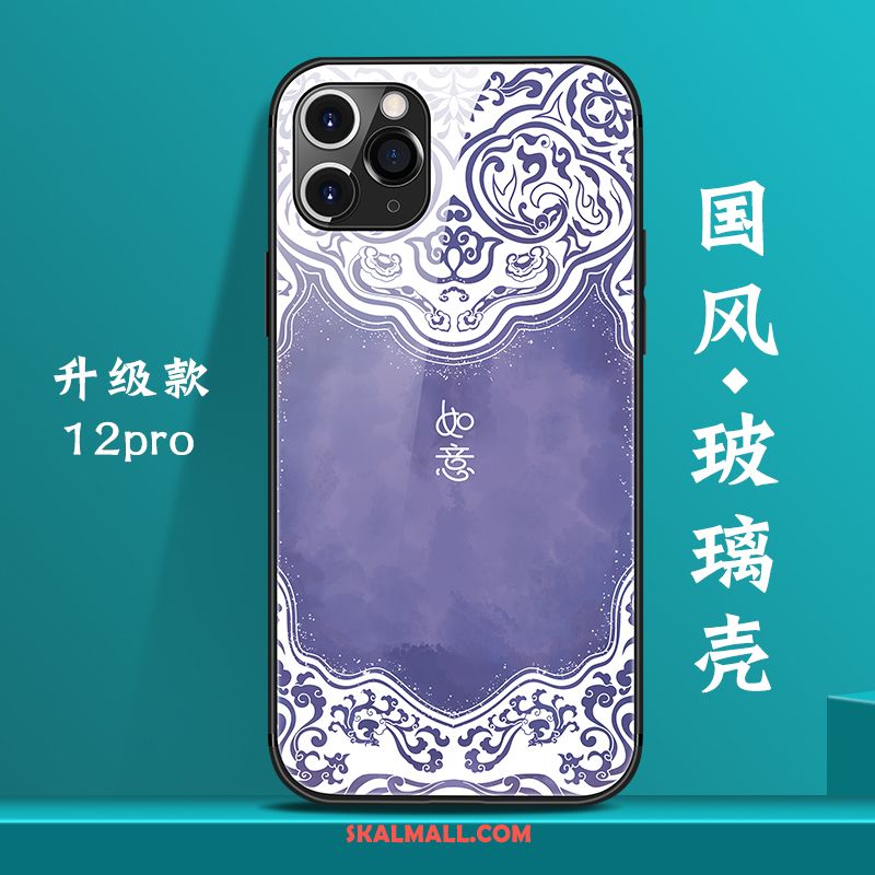 iPhone 12 Pro Skal Glas Kreativa Trend Trend Varumärke Kinesisk Stil Butik