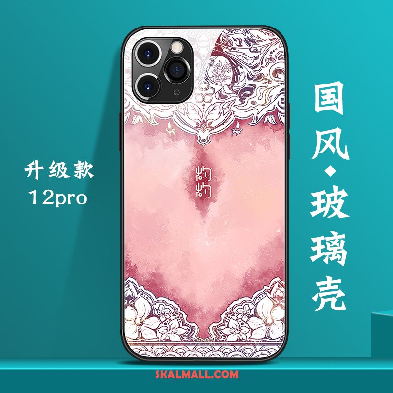 iPhone 12 Pro Skal Glas Kreativa Trend Trend Varumärke Kinesisk Stil Butik