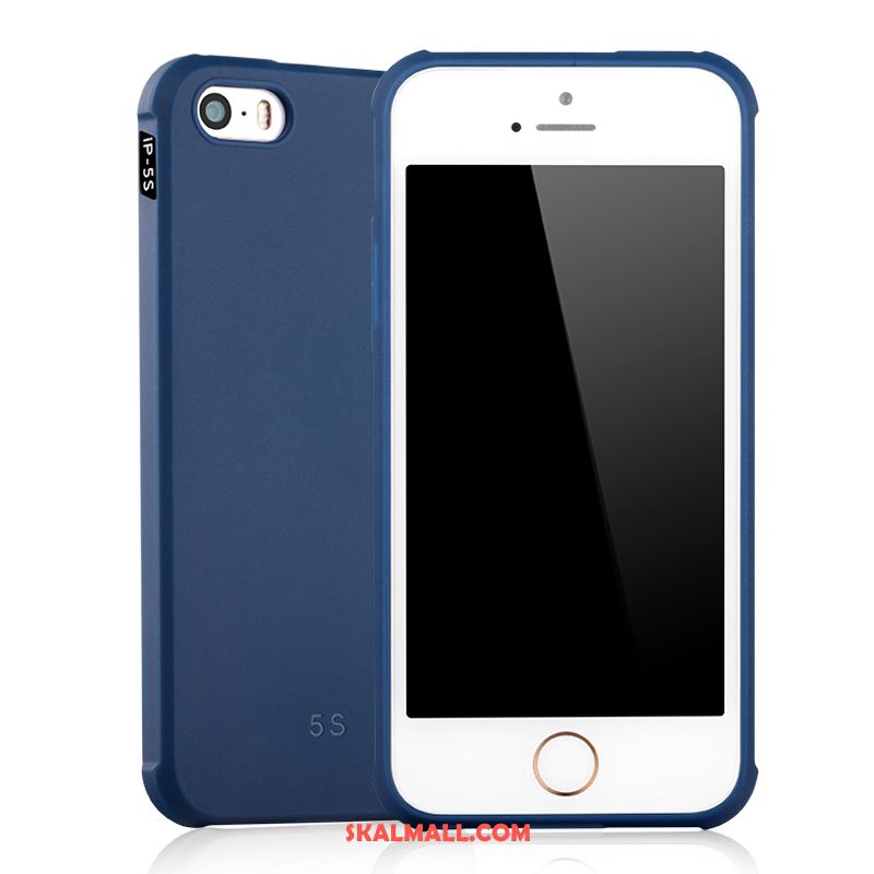 iPhone 5 / 5s Skal Kreativa Trend All Inclusive Blå Svart Billigt