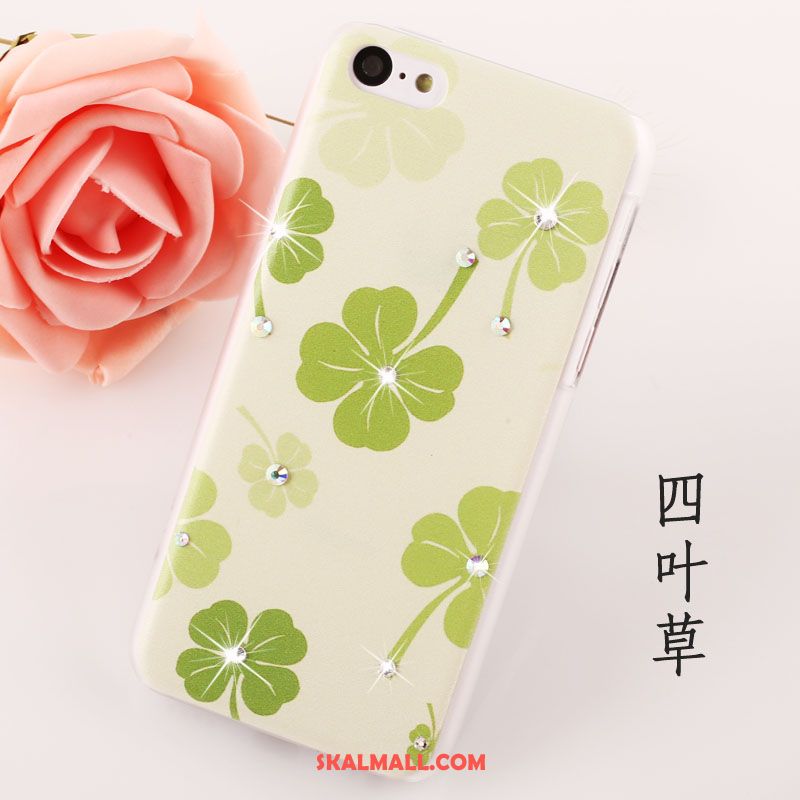 iPhone 5c Skal Fallskydd Nubuck Mobil Telefon Trend Strass Fodral Online