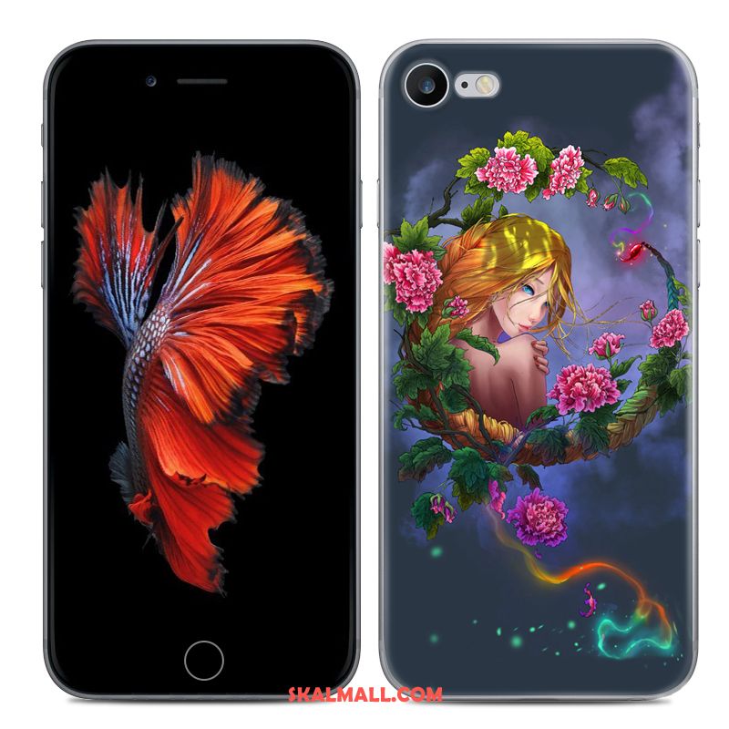 iPhone 6 / 6s Plus Skal Konstellation Svart Mobil Telefon Mjuk Skydd Rea