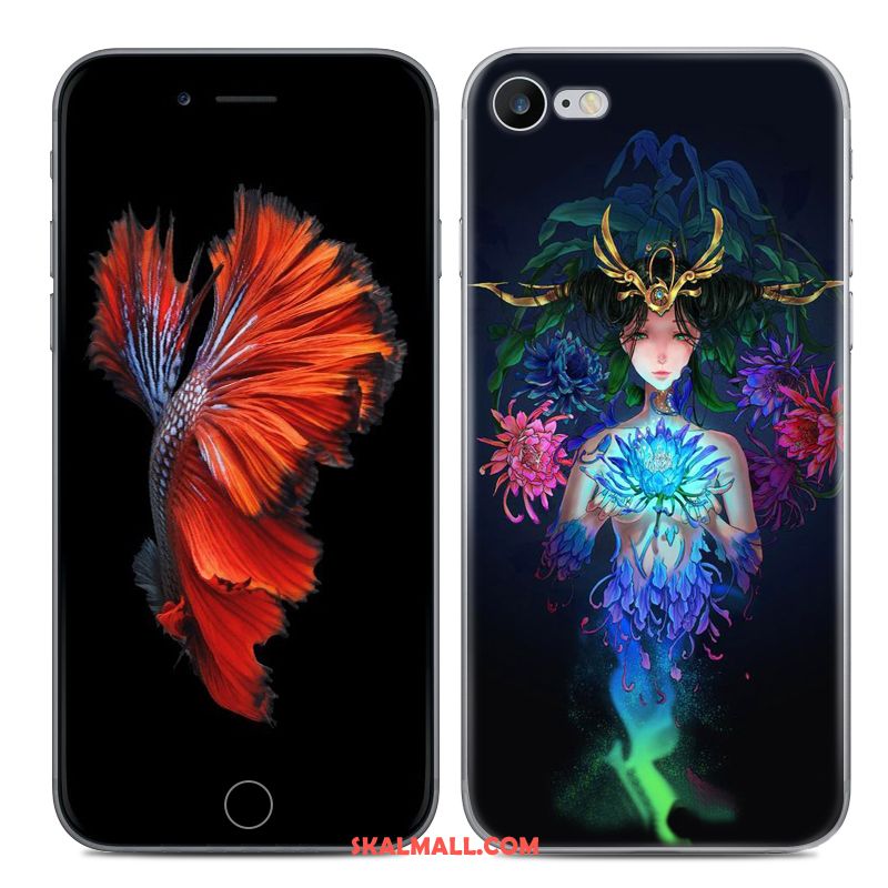 iPhone 6 / 6s Plus Skal Konstellation Svart Mobil Telefon Mjuk Skydd Rea