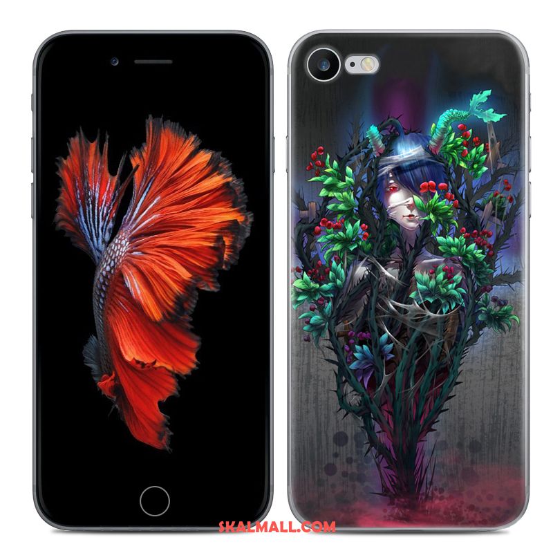 iPhone 6 / 6s Plus Skal Konstellation Svart Mobil Telefon Mjuk Skydd Rea