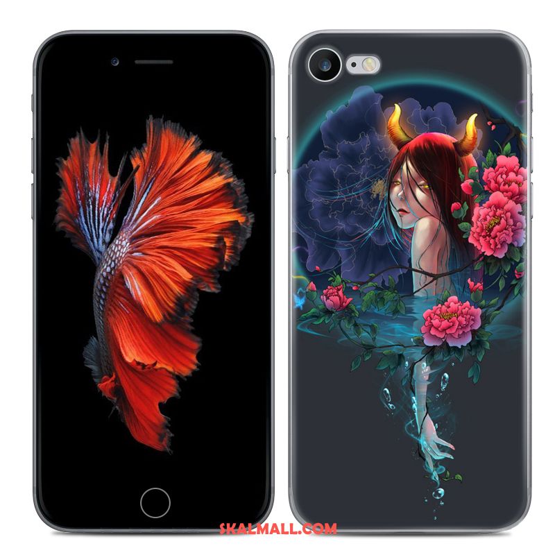 iPhone 6 / 6s Plus Skal Konstellation Svart Mobil Telefon Mjuk Skydd Rea