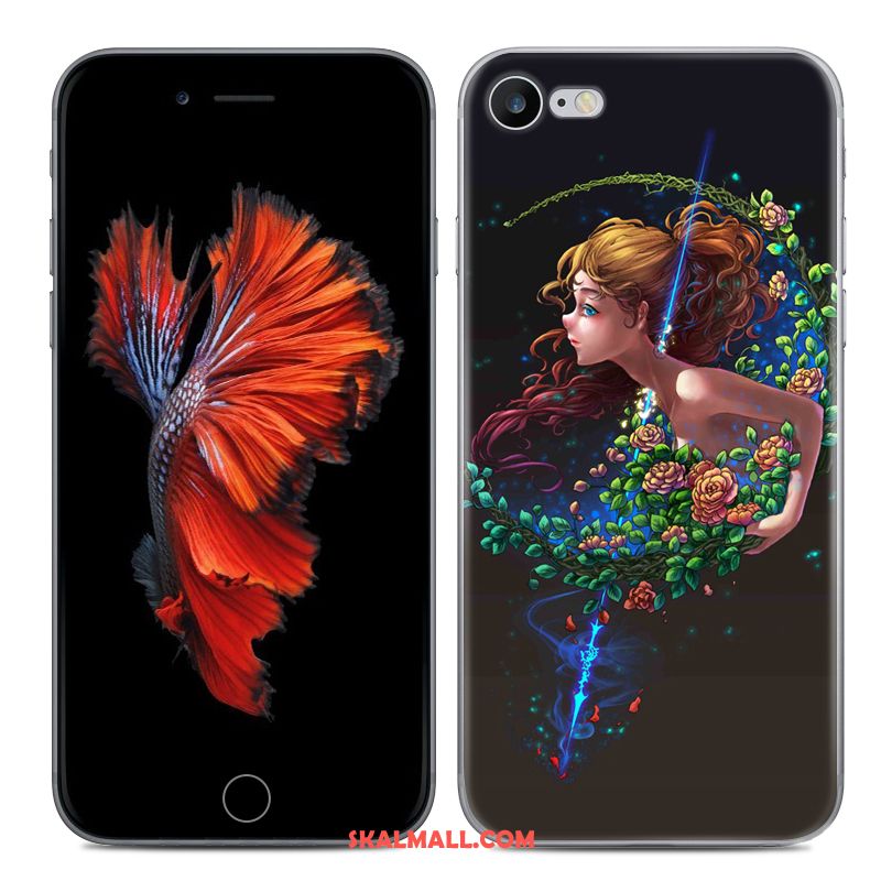 iPhone 6 / 6s Plus Skal Konstellation Svart Mobil Telefon Mjuk Skydd Rea