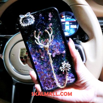 iPhone 6 / 6s Plus Skal Mobil Telefon Rose Purpur Blommor Personlighet Billigt