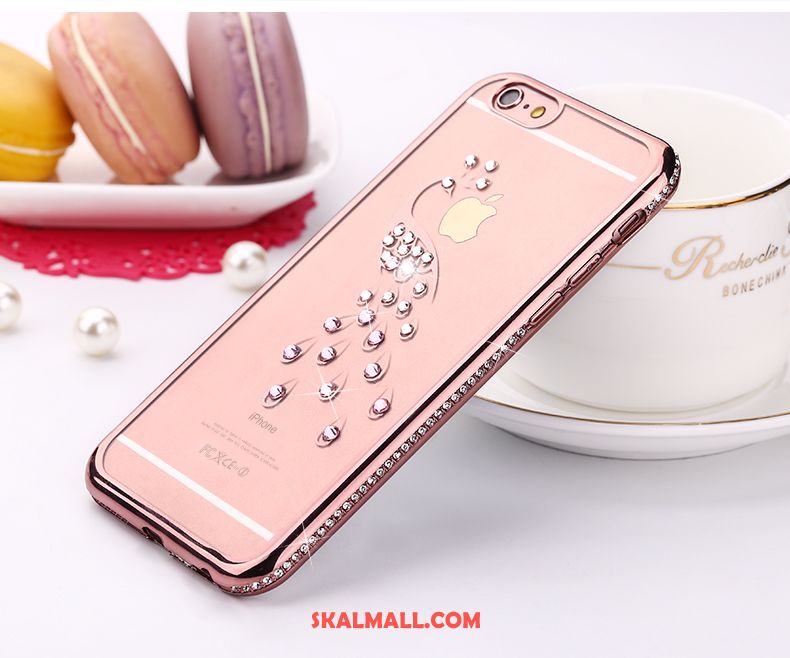 iPhone 6 / 6s Skal Elegant Strass Mjuk Lyxiga Mobil Telefon Billigt