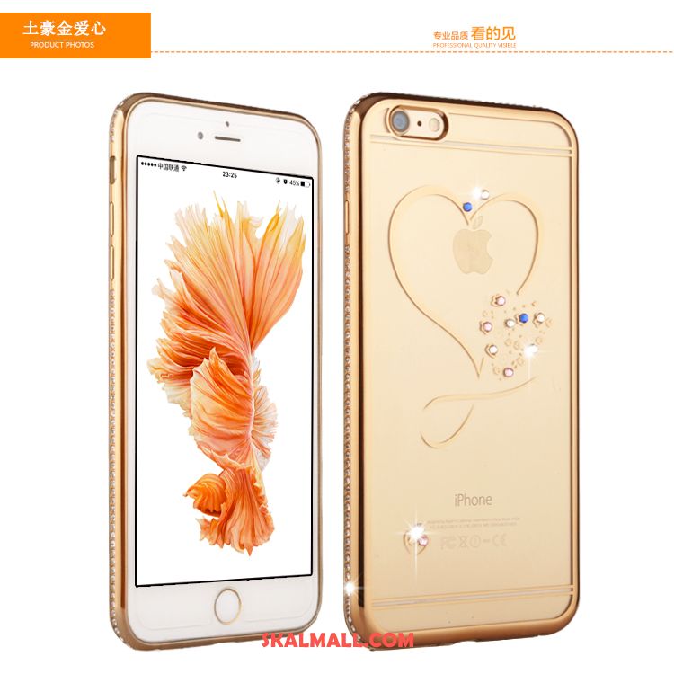 iPhone 6 / 6s Skal Elegant Strass Mjuk Lyxiga Mobil Telefon Billigt