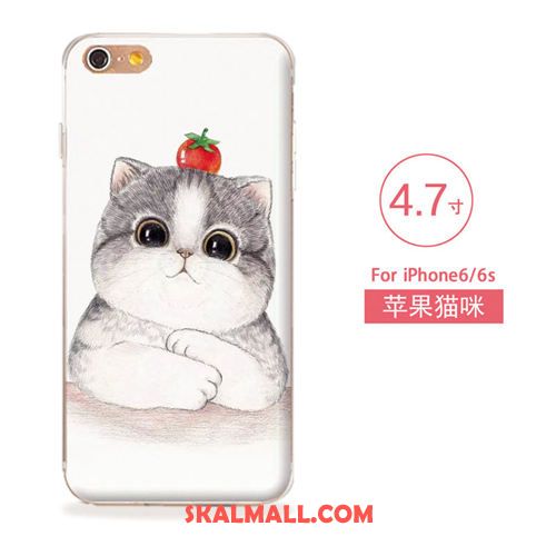 iPhone 6 / 6s Skal Hängsmycken Katt Mjuk Vacker Blå Fodral Butik