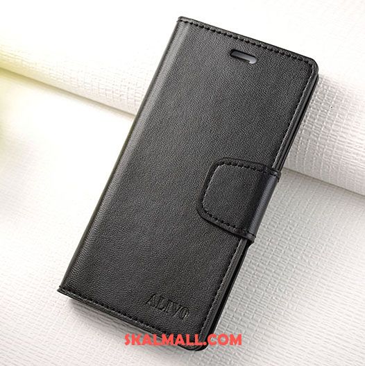 iPhone 6 / 6s Skal Mjuk Trend Läderfodral Purpur Clamshell Fodral Billig