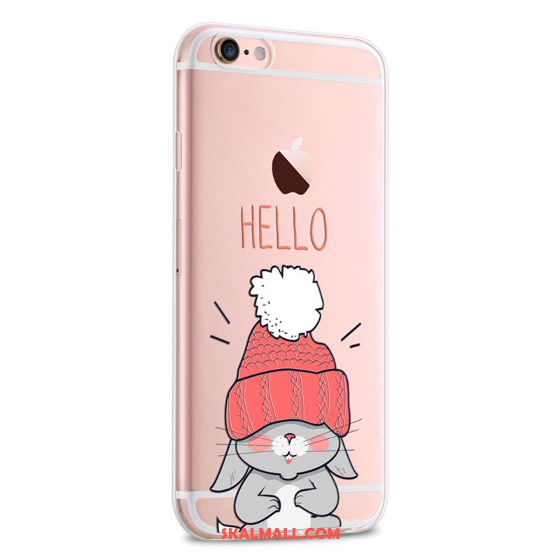 iPhone 6 / 6s Skal Pu Ny Fallskydd All Inclusive Rosa Billigt