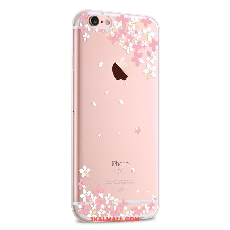 iPhone 6 / 6s Skal Pu Ny Fallskydd All Inclusive Rosa Billigt