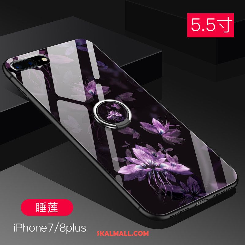 iPhone 7 Plus Skal Glas Silikon Mjuk Mobil Telefon Trend Varumärke Fodral Online