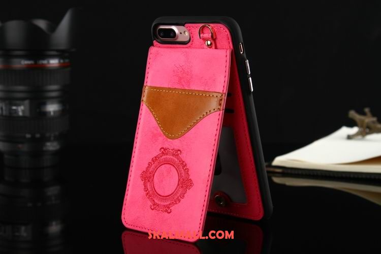 iPhone 7 Plus Skal Kort Kreativa Läderfodral Trend Mobil Telefon På Nätet