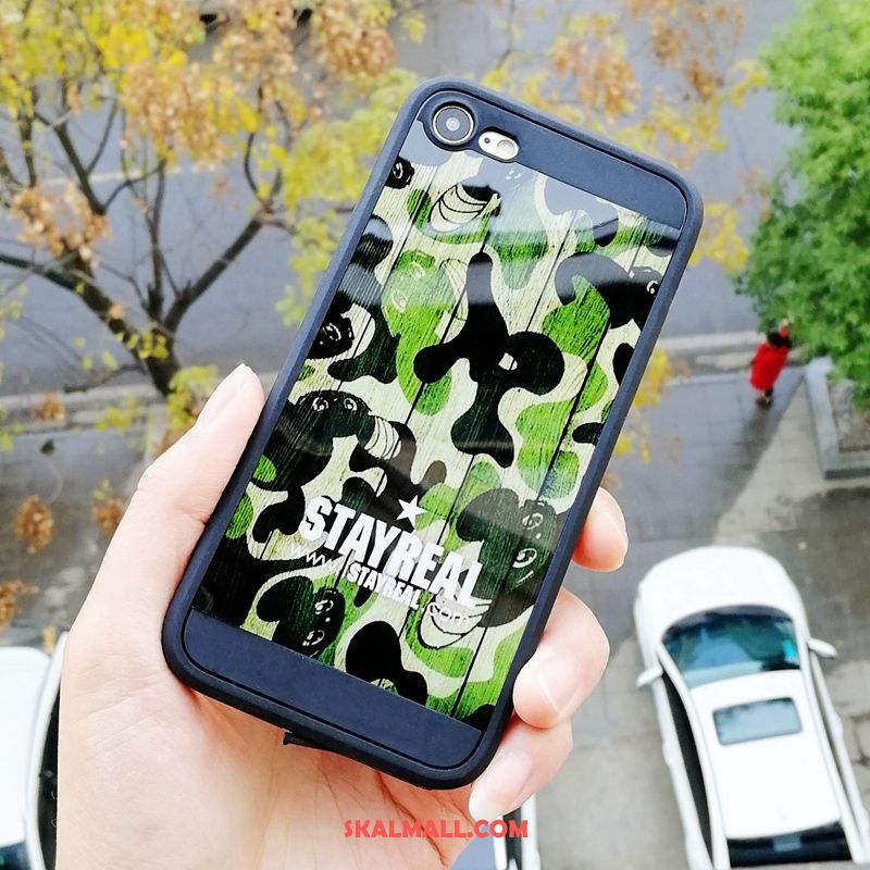 iPhone 7 Plus Skal Mobil Telefon Kamouflage Personlighet Svart Fallskydd Butik
