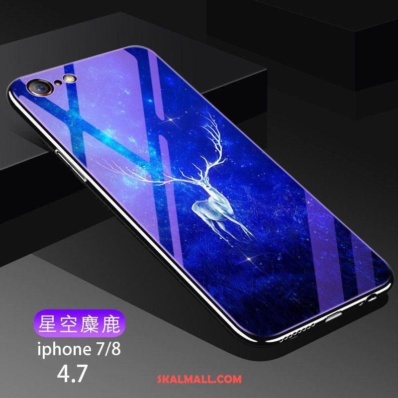 iPhone 7 Skal Persika Net Red Silikon Kreativa Glas Online