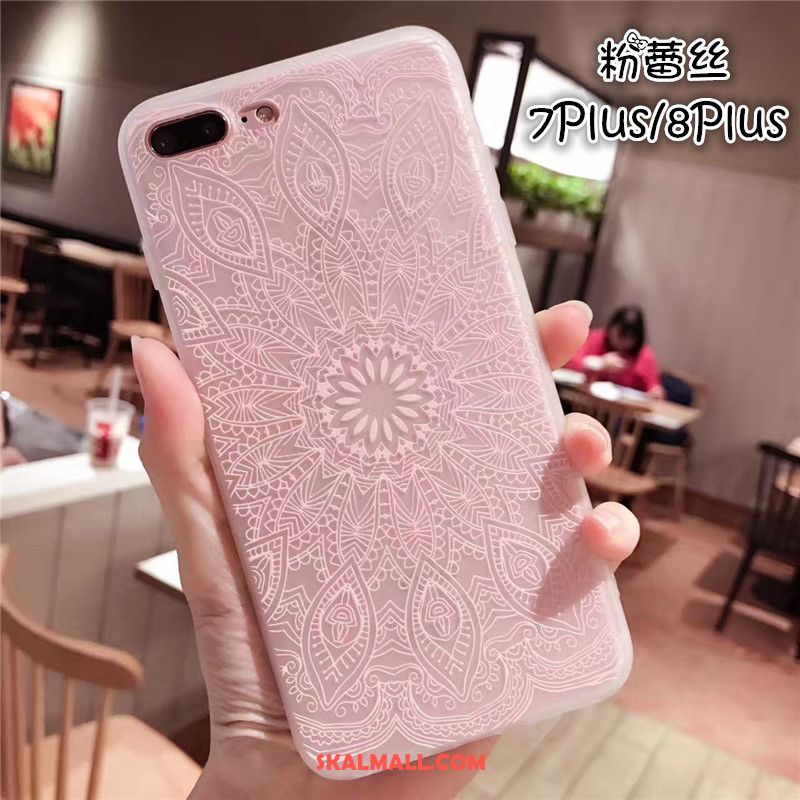 iPhone 8 Plus Skal All Inclusive Personlighet Mjuk Rosa Trend Billigt