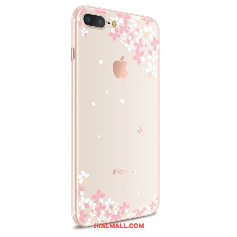 iPhone 8 Plus Skal Kreativa Transparent Silikon All Inclusive Mjuk Fodral Rea