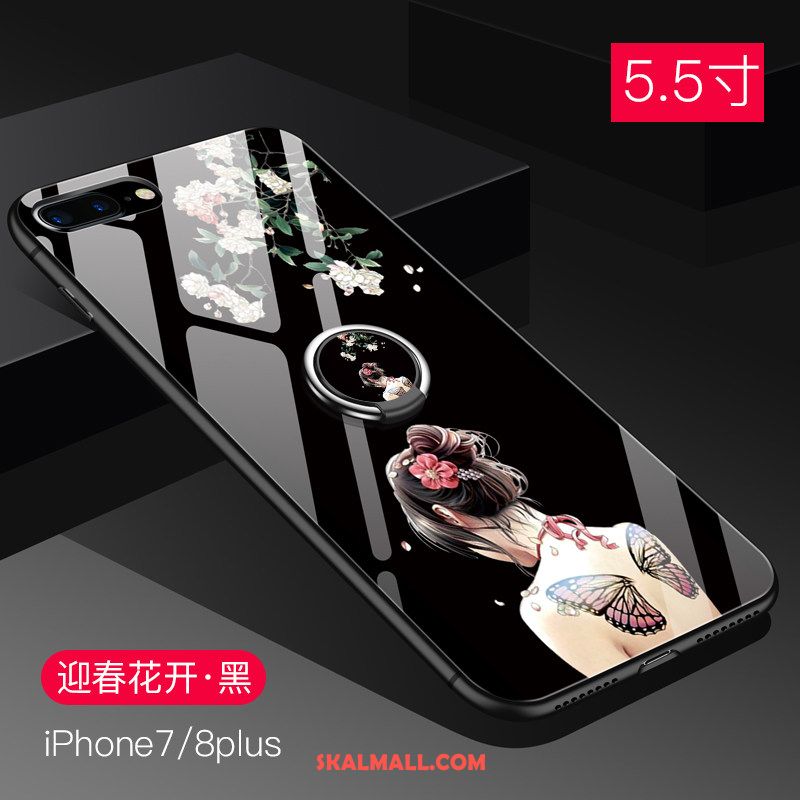 iPhone 8 Plus Skal Mobil Telefon Silikon Ny Purpur Personlighet Billigt