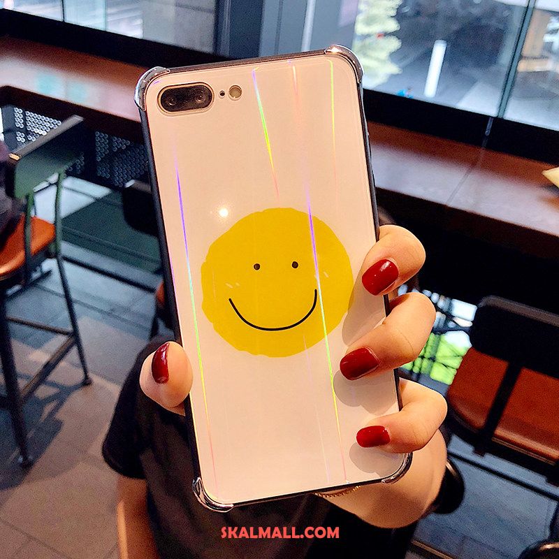iPhone 8 Plus Skal Vacker Fallskydd Smiley Silikon Transparent Online