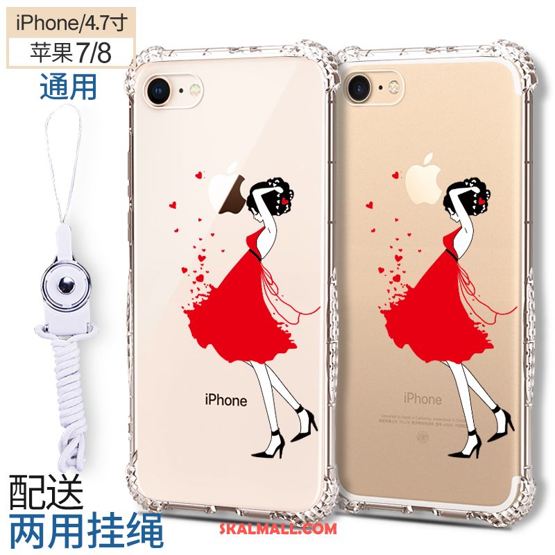 iPhone 8 Skal All Inclusive Net Red Kreativa Silikon Personlighet Billigt