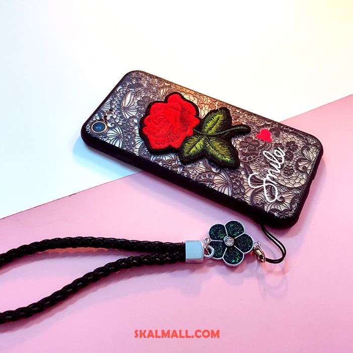 iPhone 8 Skal Kreativa Rose Skydd Trend Personlighet Fodral Billiga