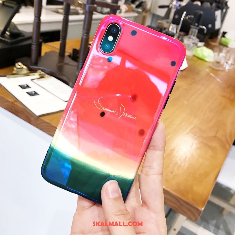 iPhone X Skal Kyla Mobil Telefon All Inclusive Silikon Net Red Fodral Online