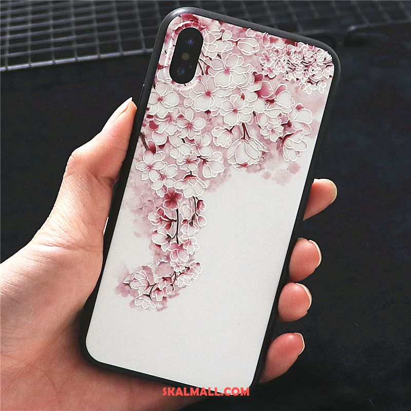 iPhone X Skal Personlighet Blommor All Inclusive Trend Skydd Fodral Rea